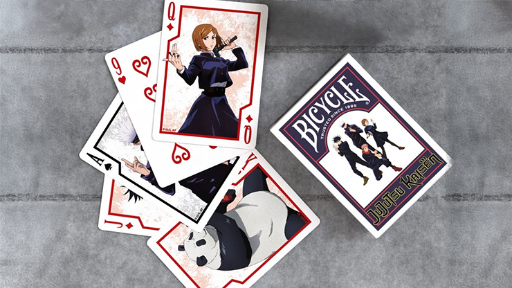 Bicycle Jujutsu Kaisen Playing Cards by US Playing Card