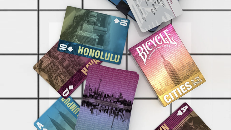 Bicycle Cities of the World Playing Cards by US Playing Card
