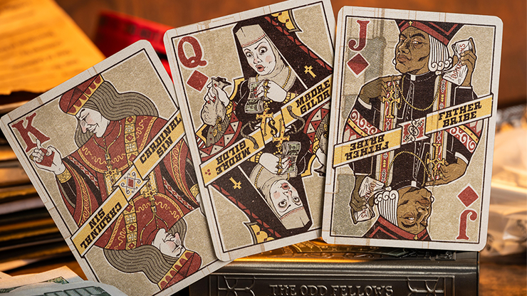 Odd Fellows (Father Firkin) Playing Cards by Stockholm 17