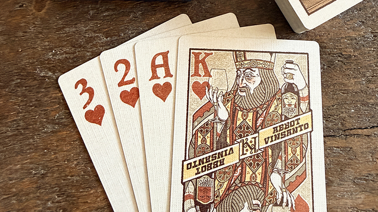 Odd Fellow Brother McPint Mini Playing Cards by Stockholm17
