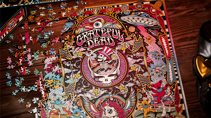 Grateful Dead Jigsaw Puzzle by theory11