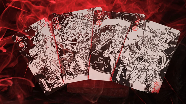 Mythic Divide (Wrath of Darkness) Playing Cards by Room One