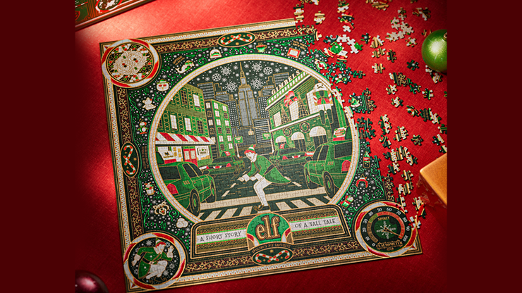 Elf Jigsaw Puzzle by theory11