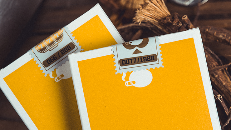 Gilded Milk Casino Deck (Gold) by Bacon Playing Card Company
