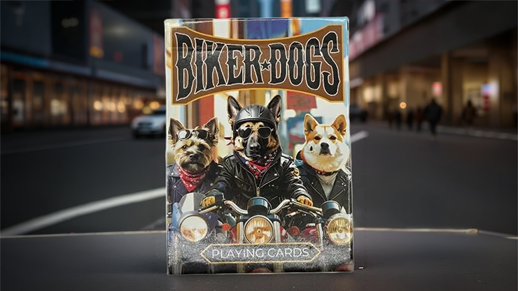 Biker Dogs Playing Cards by Collectable Playing Cards