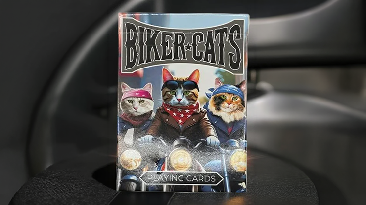 Biker Cats Playing Cards by Collectable Playing Cards