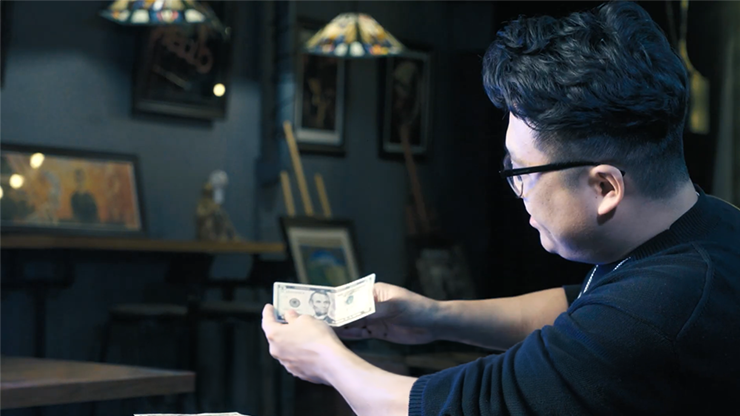 The Right Bill (USD) by Wang Zhe & Bacon Magic