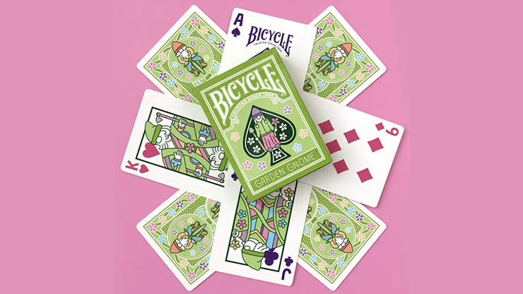 Bicycle Garden Gnome by US Playing Card Co