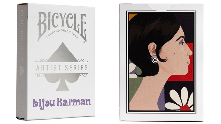 Bicycle Bijou Karman Purp/Red Box Set by US Playing Cards