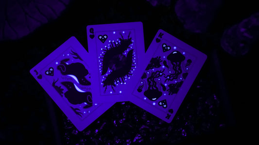 Bioluminescent Playing Cards
