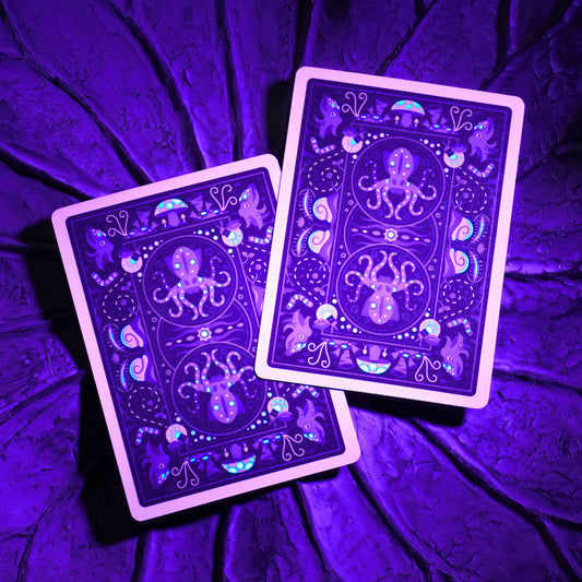 Bioluminescent Playing Cards