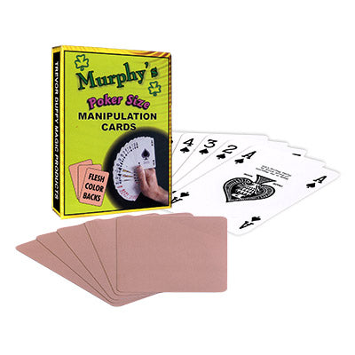 Manipulation Cards(POKER SIZE/ FLESH COLOR BACKS) by Trevor Duffy-Trick