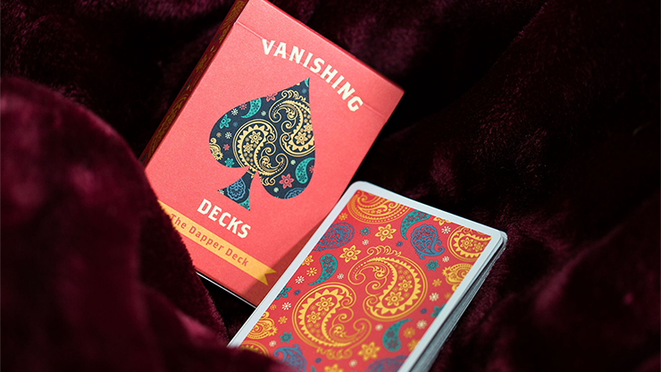 The Dapper Deck (Orange) Printed at USPCC by Vanishing Inc.