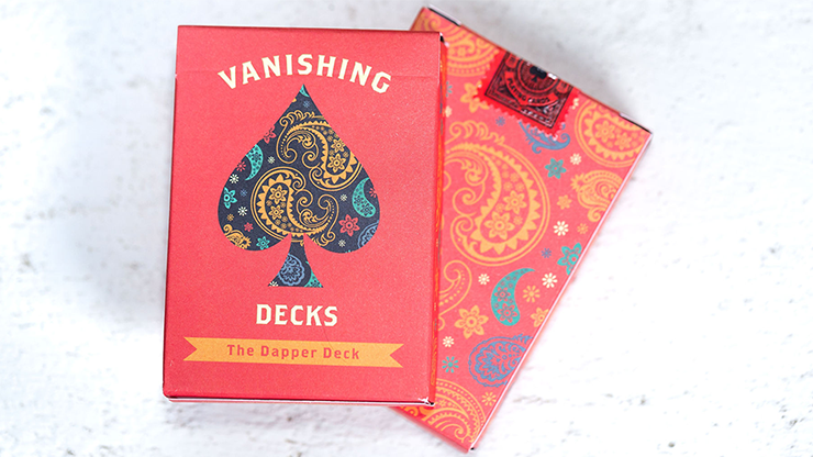 The Dapper Deck (Orange) Printed at USPCC by Vanishing Inc.