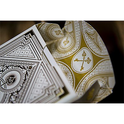 Spirit White Playing Cards by Gamblers Warehouse