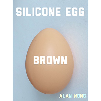 Silicone Egg (Brown) by Alan Wong - Trick