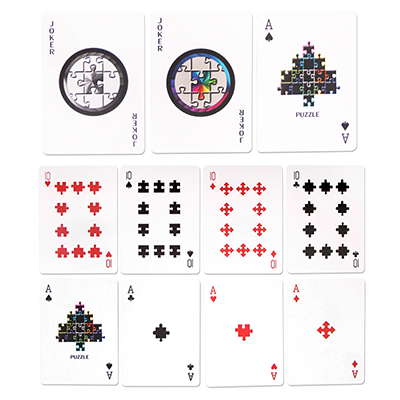 Puzzled Playing Cards by US Playing Card Co