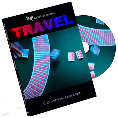 Travel (DVD and Gimmick) by Jordan Victoria and SansMinds