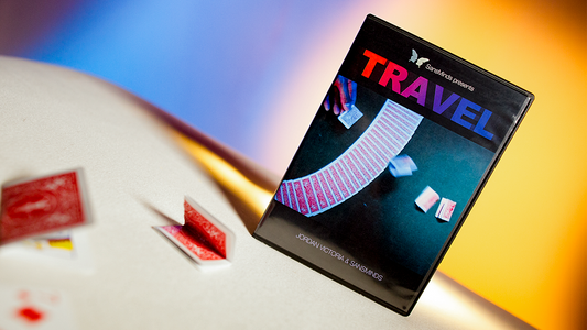 Travel (DVD and Gimmick) by Jordan Victoria and SansMinds