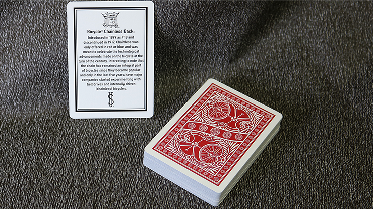 Bicycle Chainless Playing Cards (Red) by US Playing Cards