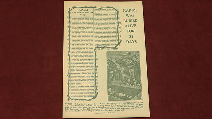 Kar Mi and His Mysteries of India (Rare/OOP) - Other