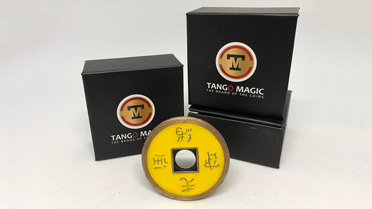 Dollar Size Chinese Coin (Yellow) by Tango (CH031)