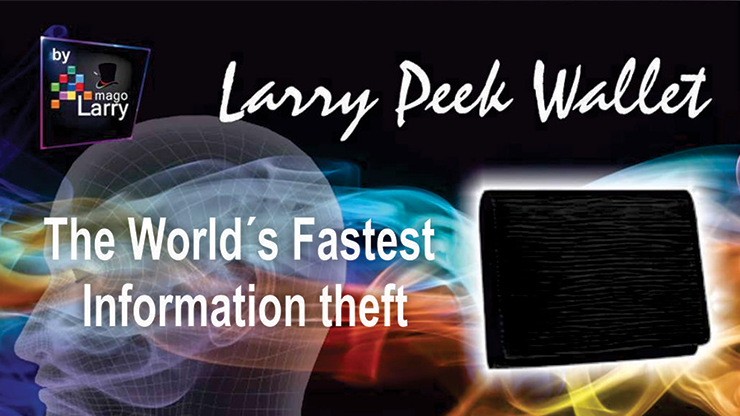 The Larry Peek Wallet (Gimmick and Online Instructions) by Mago Larry - Trick