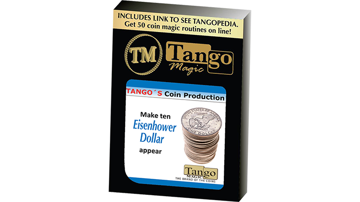 Tango Coin Production - Eisenhower Dollar D0187 (Gimmicks and Online Instructions) by Tango - Trick