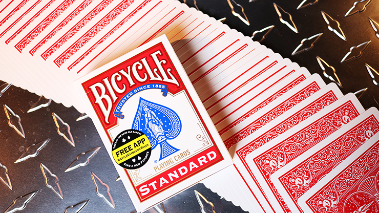 Bicycle Standard Red Poker Cards (New Box)