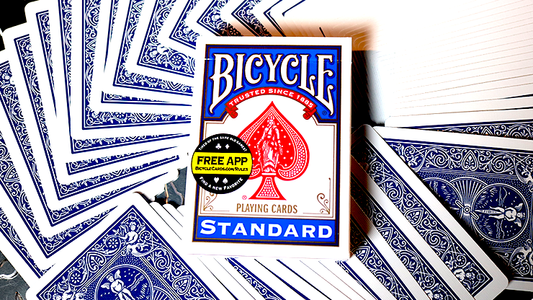 Bicycle Standard Blue Poker Cards (New Box)