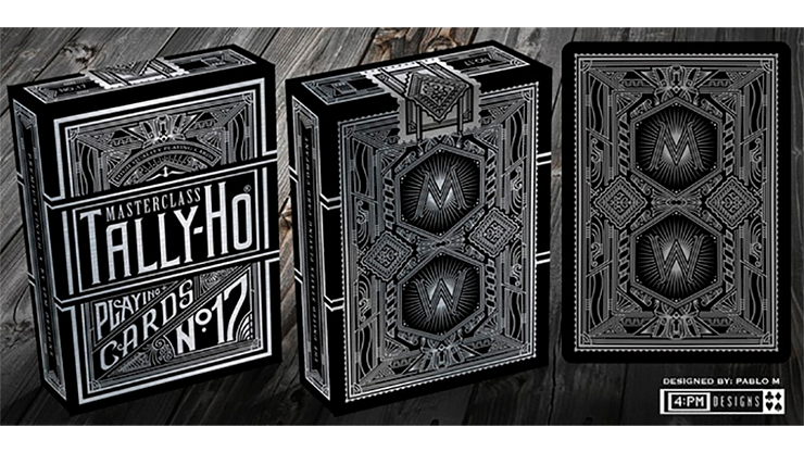 Tally-Ho Masterclass (Black) Playing Cards