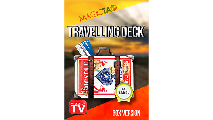 Travelling Deck Box Version Red (Gimmick and Online Instructions) by Takel - Trick