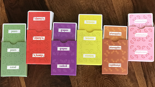 Limited Edition Flavors Playing Cards - Pears