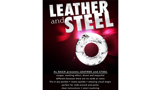 LEATHER and STEEL (Gimmick and Online Instructions) by Al Bach - Trick