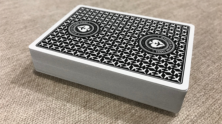 Premier Edition in Jet Black (Private Reserve) by Jetsetter Playing Cards