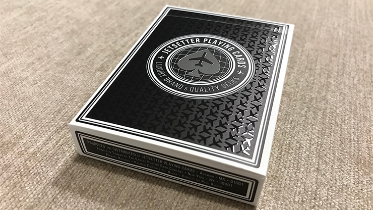 Premier Edition in Jet Black (Private Reserve) by Jetsetter Playing Cards