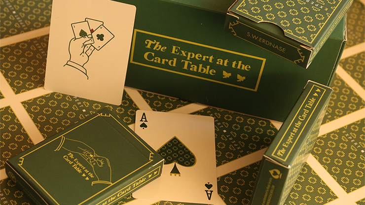 Limited Edition The Expert at the Card Table (Green) Playing Cards