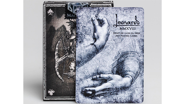 Leonardo MMXVIII Silver Edition by Art Playing Cards