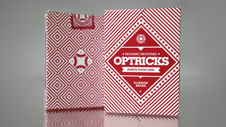 Mechanic Optricks (Red) Deck by Mechanic Industries