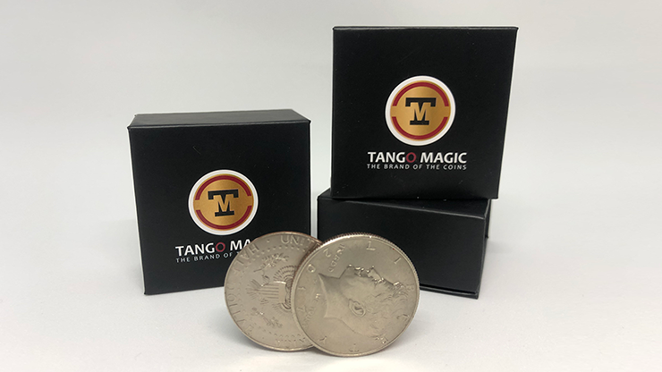 Triple TUC (D0190) Walking Liberty Silver Half Dollar Gimmicks and Online Instructions by Tango - Trick