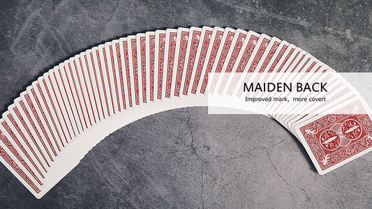 Bicycle Maiden Marked Playing Cards (Red)