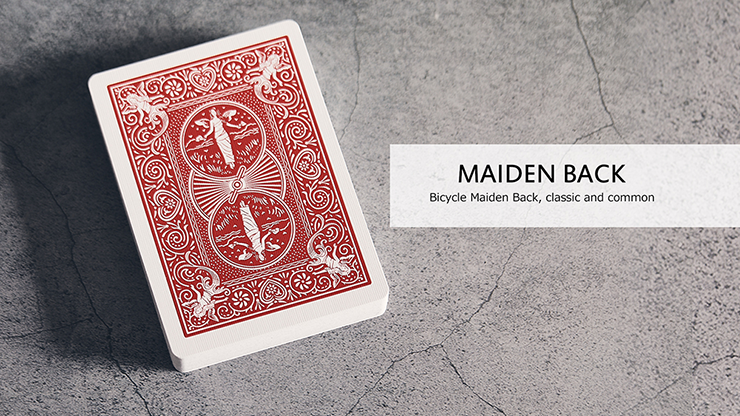 Bicycle Maiden Marked Playing Cards (Red)