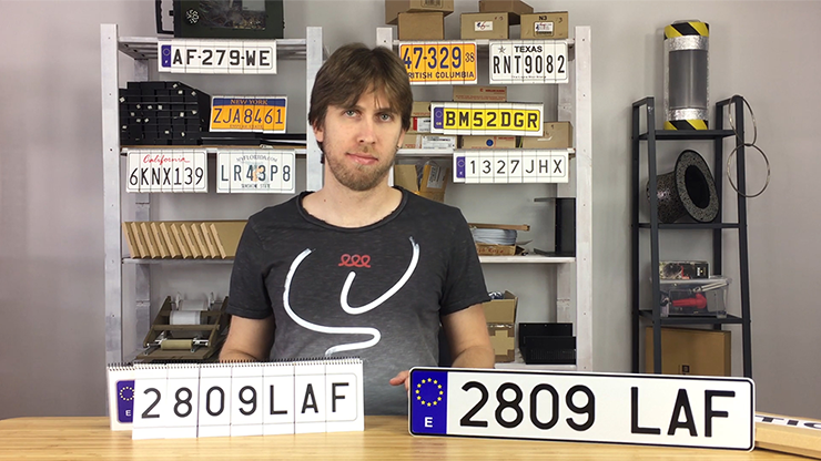 LICENSE PLATE PREDICTION - SPAIN (Gimmicks and Online Instructions) by Martin Andersen - Trick