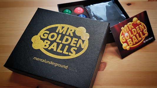 Mr Golden Balls 2.0 (Gimmicks and Online Instructions) by Ken Dyne - Trick