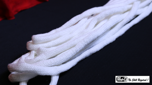 SUPER SOFT WOOL ROPE NO CORE 25 ft. (Extra-White) by Mr. Magic - Trick