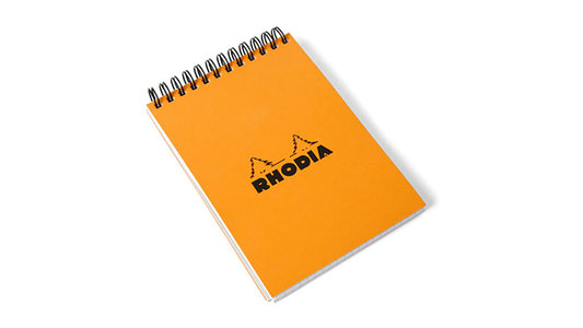 SvenPad® Elegance Rhodia® Edition (Single, Orange Cover) - Trick