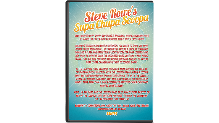 Steve Rowe's Supa Chupa Scoopa (Gimmicks and Online Instructions) - Trick