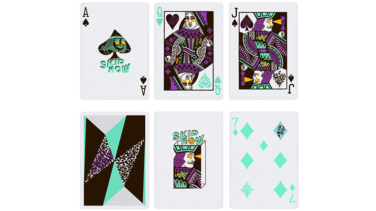 Limited Edition Skid Row Playing Cards by Toomas Pintson