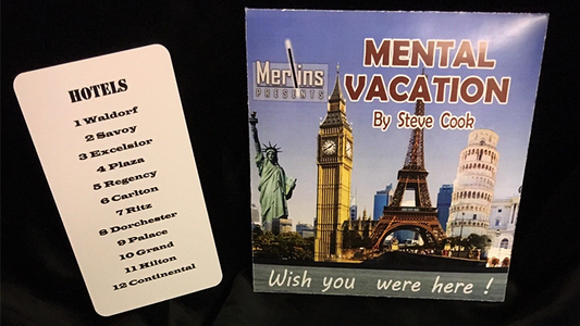 Mental Vacation by Steve Cook & Merlins - Trick