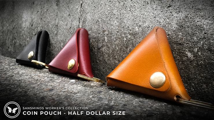 Limited Edition SansMinds Worker's Collection: Coin Pouch Red (Half Dollar Size) - Trick